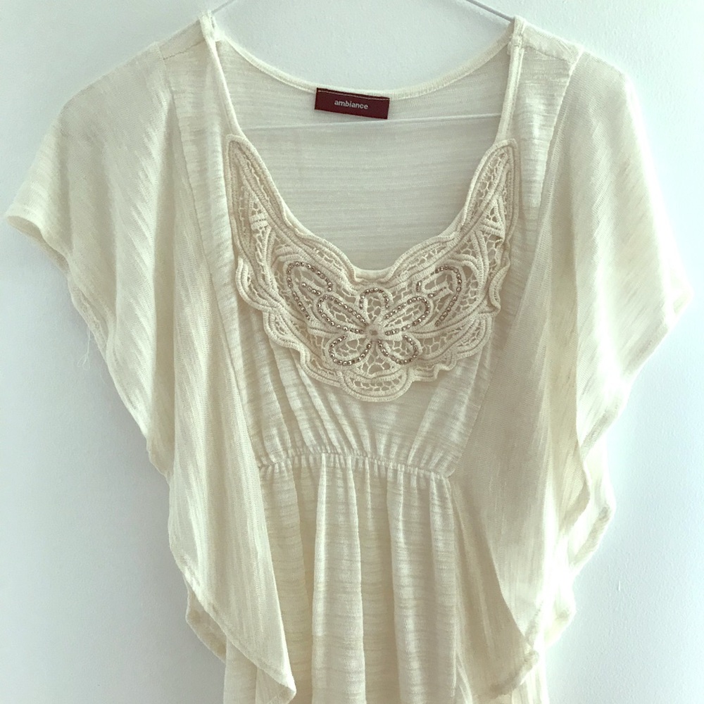 Flowy Embellished Blouse